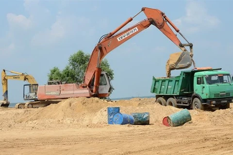 Tay Ninh suspends reservoir sand mining