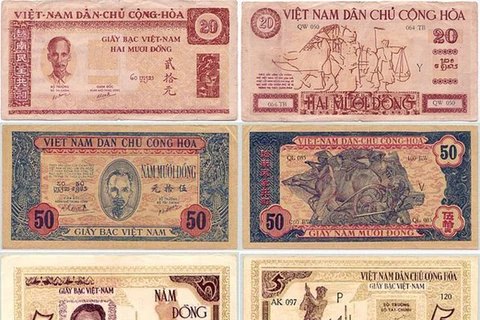 Currency history exhibition opens to mark Liberation Day