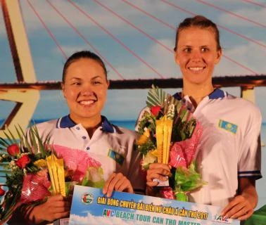 Kazakhstan named champions at women’s beach volleyball tourney