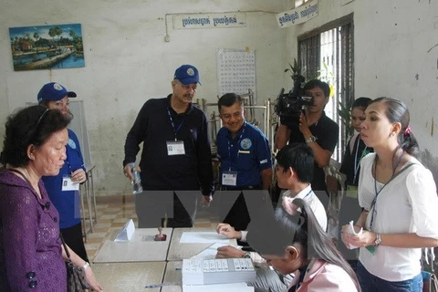 Cambodia ensures safety for communal election
