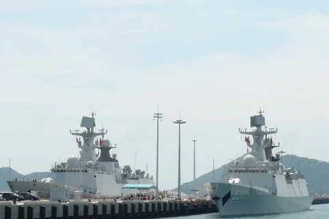 China’s naval fleet visits Ho Chi Minh City