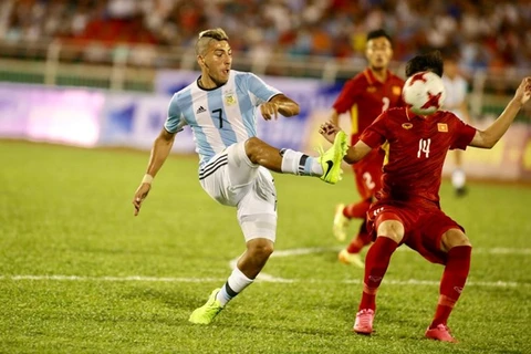 Football: Vietnam U20 lose to Argentina in friendly 