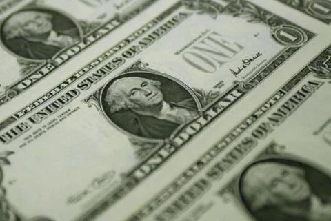 Reference exchange rate down 1 VND 