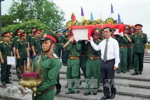 Remains of Vietnamese martyrs reburied in Quang Tri 