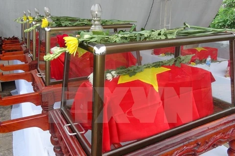 Remains of Vietnamese martyrs reburied in Quang Binh 