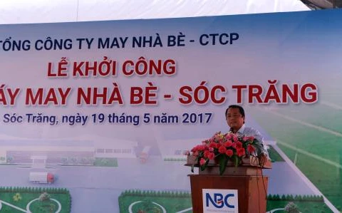 Work starts on Nha Be garment factory in Soc Trang