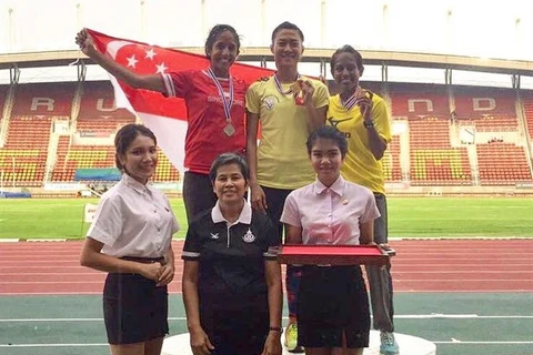  Vietnamese athletes win three golds at Thailand Open