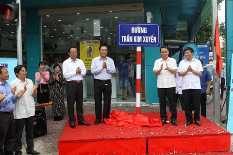 Ha Tinh road named after first VNA leader 