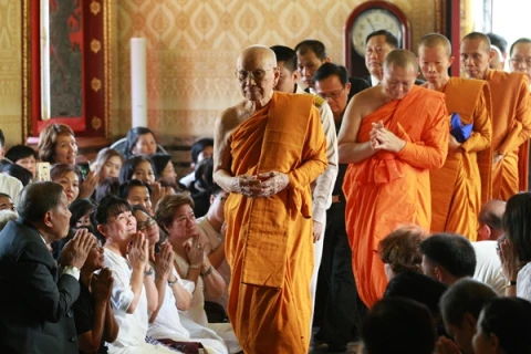 Thailand’s Supreme Patriarch greets Vietnamese ambassador 