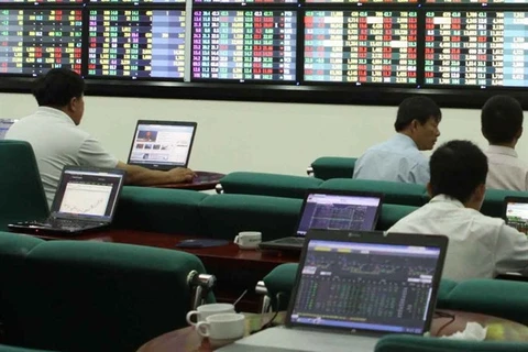 Shares up for second day on stock market