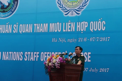 Vietnam hosts UN staff officer training course