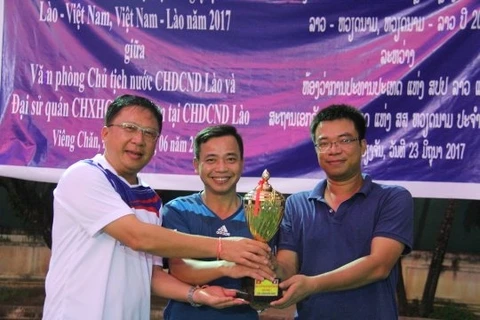 Vietnam-Laos friendly sports exchange opens in Vientiane 