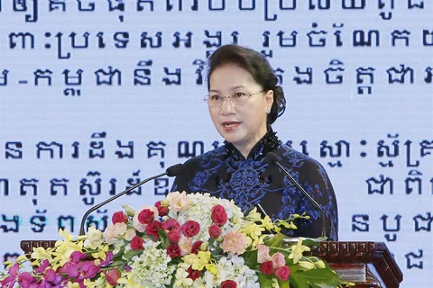 Speech by NA Chairwoman at celebration of VN-Cambodia diplomatic ties