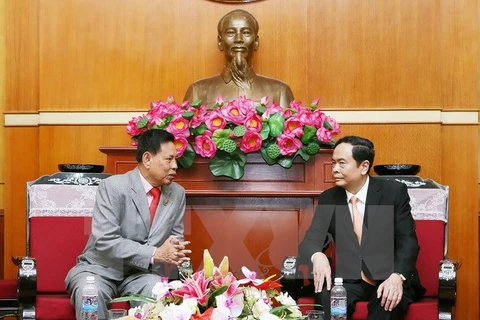 Vietnam, Cambodia foster front cooperation