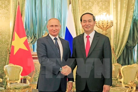 Quang, Putin agree on 10 billion USD in bilateral investment