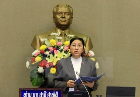 Lao NA Chairwoman begins Vietnam visit