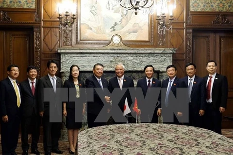 NA Vice Chairman Uong Chu Luu visits Japan’s upper, lower houses 
