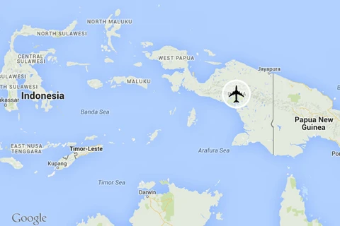 Plane carrying five people crashes in eastern Indonesia