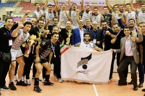 Sarmayeh Bank win Asian volleyball championship title