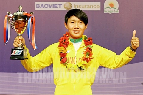 Nguyen Thi That wins national women’s open cycling tournament
