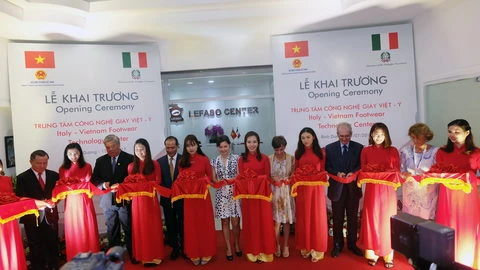 Italy-Vietnam launch footwear tech centre