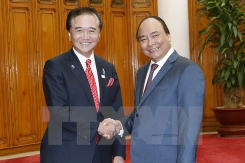 Prime Minister greets Governor of Japan’s Kanagawa prefecture 