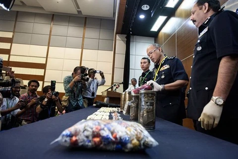 Malaysian police busts big transnational drug ring