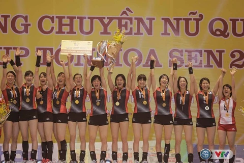 Japanese students team wins VTV Cup
