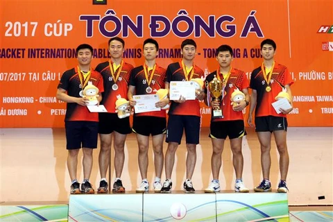 RoK, Thailand win team events at int’l table tennis championship