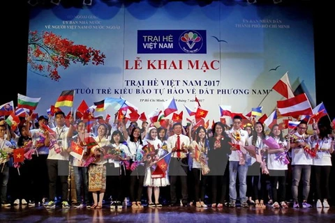 Vietnamese young expats join summer camp in Mekong Delta