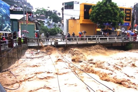 Ha Giang: torrential rains kill one, causes property losses