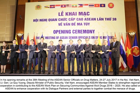 ASEAN Senior Officials’ Meeting on Drug Matters opens in Hanoi 