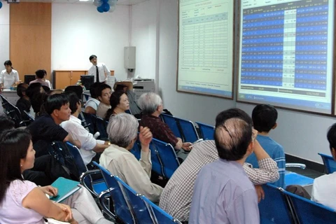 Vietnam shares rise for a second day