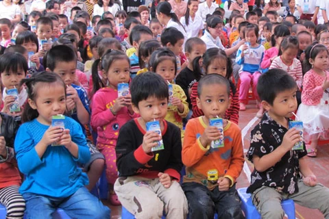 Children in Bac Ninh to benefit from school milk programme 