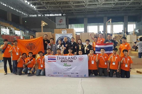 Thai students win two awards at World Robocup Rescue 2017