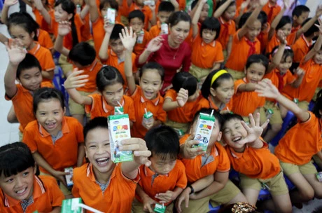 School milk programme improves nutrition of school children