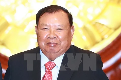 Congratulations to top Lao leader on 80th birthday