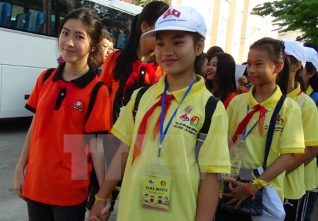 Children exchanges promote Vietnam – Laos friendship