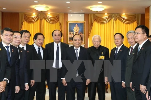 PM meets head of Thailand’s Privy Council, top legislator