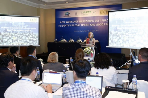 APEC members share experience in illegal wood trade control