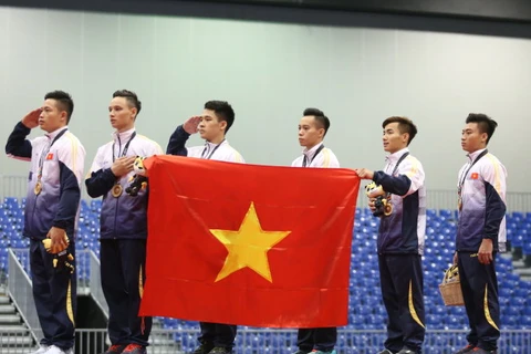 SEA Games 29: Vietnam wins gold in gymnastics 