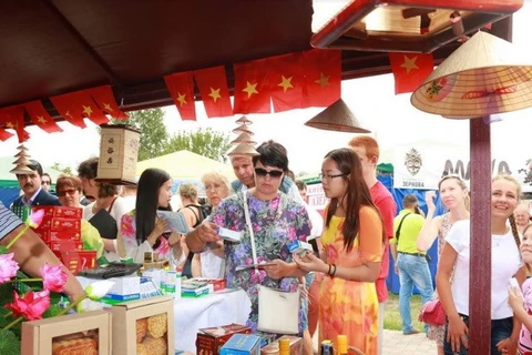 Vietnamese products showcased in Ukrainian trade fair 