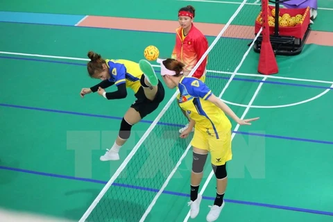 Female Sepak Takraw team adds one silver to Vietnam’s medal tally