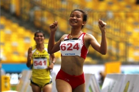 SEA Games 29: Runner Nguyen Thi Oanh bags one more gold