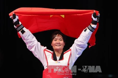 Sea Games 29: Vietnam wins gold in Taekwondo 