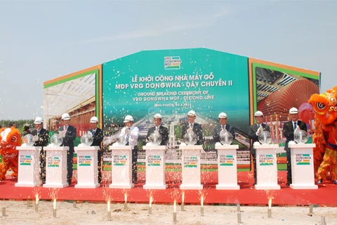 70-million-USD MDF factory opens in Binh Phuoc