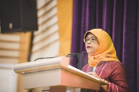 Former Singaporean parliament speaker applies for presidential election