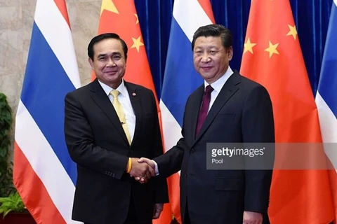 Thai, Chinese leaders vow to bolster bilateral cooperation