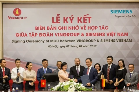 Vingroup, Siemens boost technological cooperation