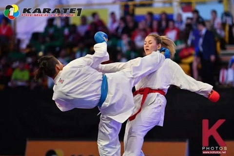 Vietnamese athlete wins gold at world karate league